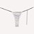 Calcinha Fio Dental com Stress Biju Cavala Branco - Lingerie Sensualle - Imagem 1