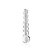 Plug Anal Em Vidro Escalonado 15 Cm - Lovetoy Glass Romance - Imagem 3