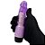 Pênis Realístico de Silicone Com Vibração Roxo 19 x 3,5 Cm - Imagem 6