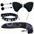 Plug Anal Com Cauda Rabo Tiara Coleira e Prendedor Fantasia Fetiche BDSM - Kit Fox 3 - Imagem 2