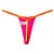 Calcinha Fio Dental Cléo Plus Size em Renda Neon - Lingerie Sensualle - Imagem 8