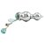 Plug Anal Estimulação Em Aço Inox Pingente 8,5 X 2,2 Cm - Imagem 1