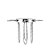Plug Anal Expansor com 6 Hastes e Pontas Arredondadas – Abertura de até 10 cm - Imagem 6