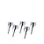 Iron Claws: Conjunto 5 Garras de Metal Para Cosplay, Estilo Punk e Vintage - Imagem 7
