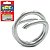 Split Ring com trava CCM - Imagem 1