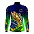 Camisa Play Pesca Tucunaré Brasil Azul Adulto - Imagem 2
