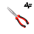 Alicate Albatroz 9" QZ- 1009N-9 - Imagem 1