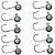 Anzol Jig Head Micro Scorpion Fishing #2 - Imagem 2