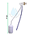 Kit Completo Reparo Caixa Descarga Brasilit Branco Original - Imagem 5