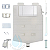 Caixa Montana M9000 para Drywall com Acabamento Elegance Branco - Imagem 1