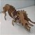 Quebra Cabeça Dinossauro Triceratops MDF - Imagem 2