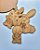 Kit 3 Apliques Coelhos Páscoa MDF - Imagem 1