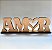 Amor Palavra de Mesa com Base MDF - Imagem 1