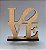 Love Palavra de Mesa com Base MDF - Imagem 2