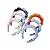 Tiara Nuvem Faixa de Cabelo para Maquiagem e Skin Care Candy Colors Vivai - Imagem 1