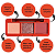 Paleta Trio de Sombras Viver Ruby Rose - Imagem 3