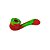 Pipe De Silicone Curvo- Colorido - Imagem 1