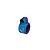 Anel De Silicone Porta Cigarro Ultra420 - Azul Com Roxo - Imagem 1