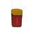 Maçarico Emborrachado Biocolor Vermelho/Amarelo - 1 Chama - Imagem 1