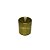 Dichavador De Metal Cavado Dourado - 4cm - Imagem 1
