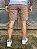 Bermuda Masculina Alleppo Jeans Cannes Marron - Imagem 3