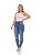 Calça Skinny Feminina Alleppo Jeans Ester - Imagem 1
