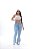 Calça Flare/Wide Leg Alleppo Jeans Isabella - Imagem 5