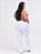 Calça Flare Branca Sarja Plus Size Alleppo jeans Eloá - Imagem 3