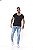 Calça Masculina Skinny rasgada com fundo Alleppo Jeans Calcutá - Imagem 5