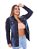 Jaqueta Feminina Escura Alleppo Jeans Parka Jasmin - Imagem 2