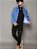 Jaqueta Masculina Alleppo Jeans Azul Noruega - Imagem 5
