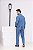 Conjunto Masculino Calça Tradicional Jeans e Jaqueta Masculina Jeans Azul Claro Alleppo Jeans - Imagem 2
