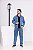 Conjunto Masculino Calça Tradicional Jeans e Jaqueta Masculina Jeans Azul Claro Alleppo Jeans - Imagem 1