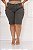 Bermuda Cinza Sarja Feminina Plus Size Alleppo Jeans - Imagem 1