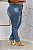 Calça Skinny Azul Claro Jeans Feminina Plus Size Alleppo Jeans - Imagem 3