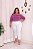 Calça Capri Branca Sarja Feminina Plus Size Alleppo Jeans - Imagem 3