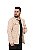 Jaqueta Creme Masculina Sarja Quadriculada Alleppo Jeans - Imagem 3