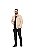 Jaqueta Creme Masculina Sarja Quadriculada Alleppo Jeans - Imagem 14