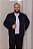Jaqueta Azul Marinho Sarja Masculino Plus Size Alleppo Jeans - Imagem 4