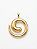 Pingente espiral folheado - Imagem 1