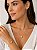 Conjunto colar e pulseira com madre pérola - Imagem 2