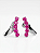 Brinco earcuff com cristais pink - Imagem 1