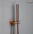 Kit Chuveiro Completo Lux Rose Gold 25x25 - Imagem 5