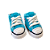 Tênis Cano Alto Confort - cor Azul - Tamanho P - calça de 0 a 4 meses aproximadamente - Imagem 1