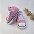 Tênis Cano Curto - Cor Rosa Barbie - Tamanho 19 - calça de 6 a 9 meses aproximadamente - Imagem 2