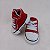 Tênis Cano Curto Confort - Cor Vermelho - Tamanho P - calça de 0 a 4 meses aproximadamente - Imagem 5
