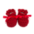 Sapatinho Maternidade Confort Cetim - Cor Vermelho - Imagem 1