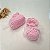 Sapatinho Maternidade Confort Renda - Cor Rosa Candy - Imagem 2