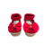 Sapatinho Confort Boneca Laço - cor Vermelho - Tamanho 16 - calça de 2 a 4 meses aproximadamente - Imagem 1