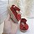 Sapatinho Confort Boneca Laço - cor Vermelho - Tamanho 16 - calça de 2 a 4 meses aproximadamente - Imagem 10